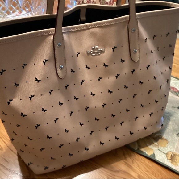 Coach butterfly beechwood beige tote bag - Picture 11 of 16